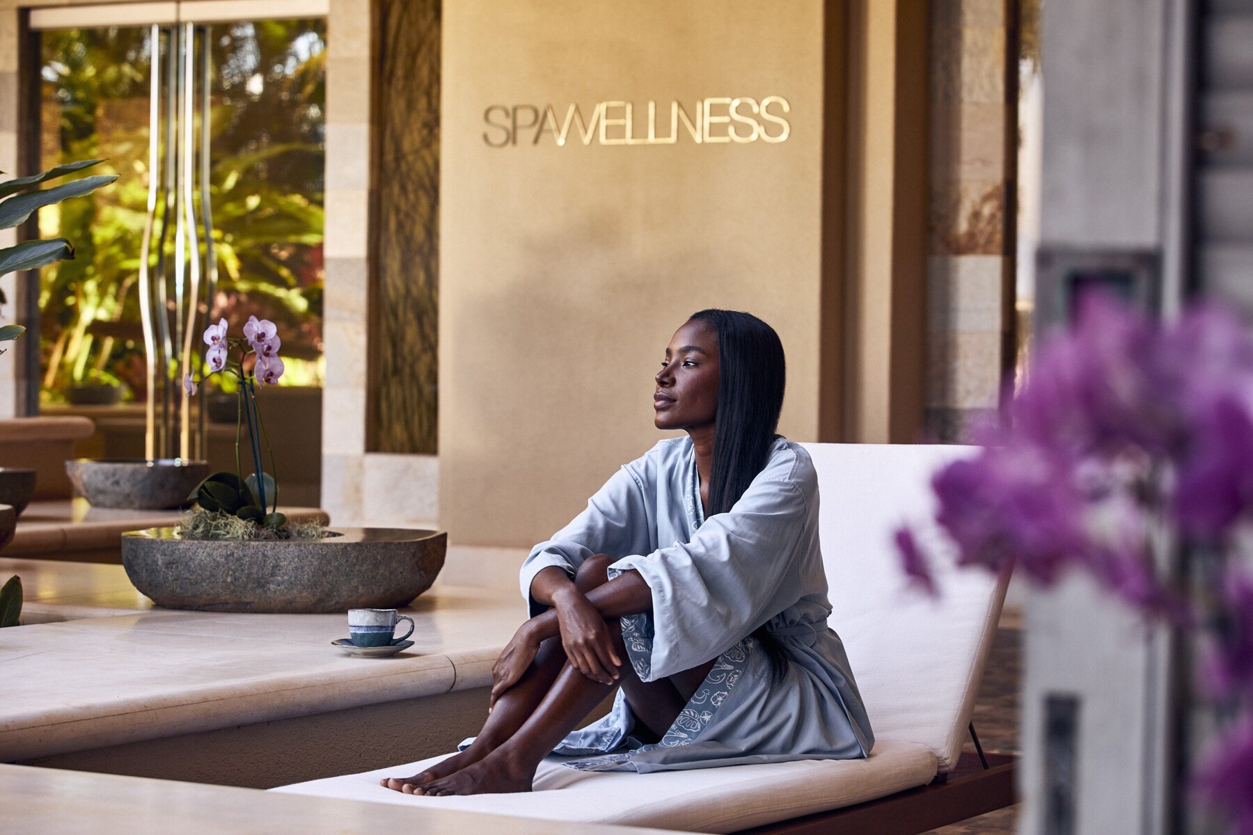 Salle de soins pour les couples, soins du corps, aromathérapie