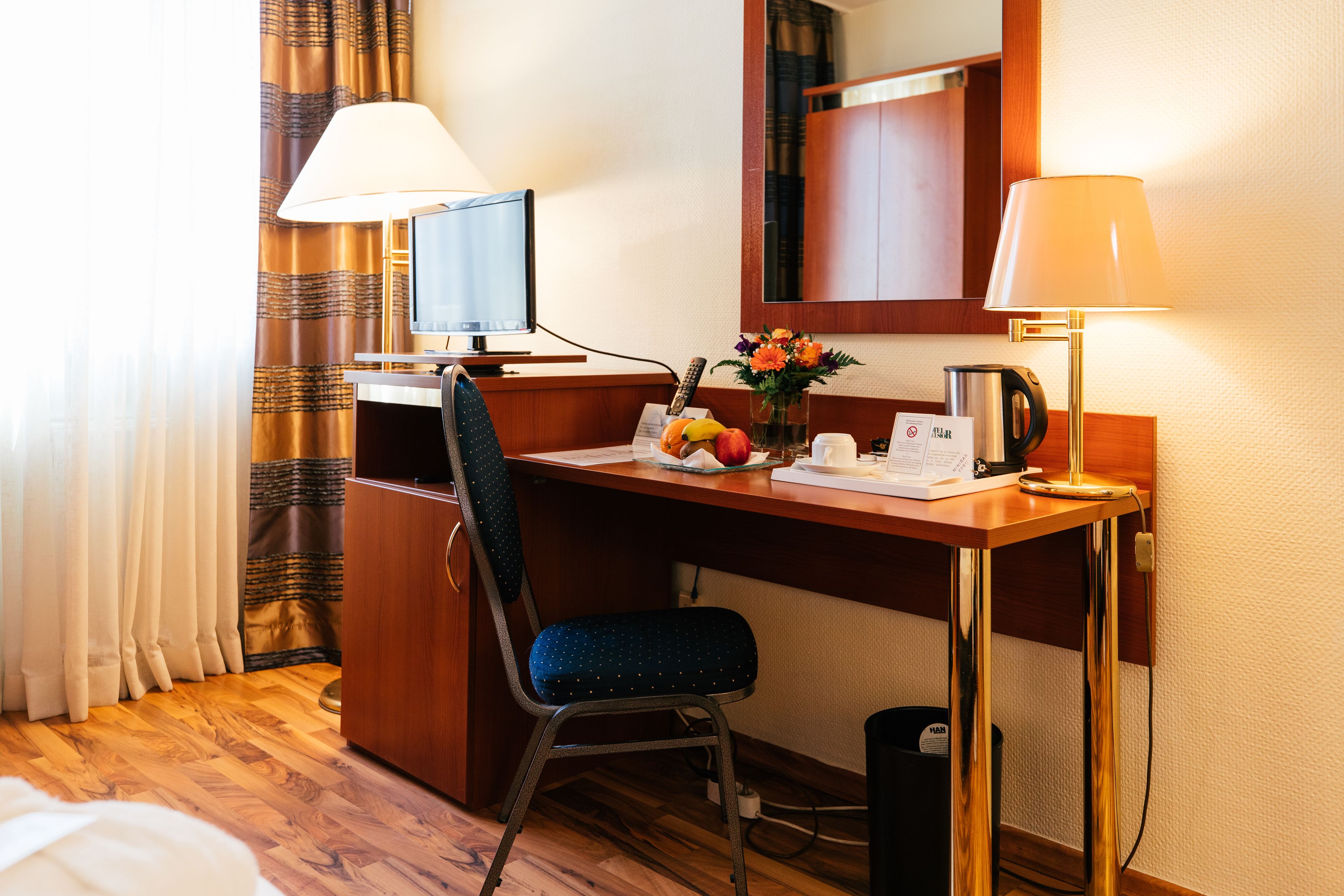 Minibar, in-room safe, desk, soundproofing