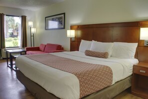 Desk, blackout curtains, iron/ironing board, free WiFi