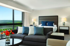 Suite, 1 cama King size (Hyatt) | Ropa de cama de alta calidad y edredón 