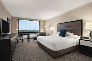 Premium bedding, down duvets, in-room safe, desk