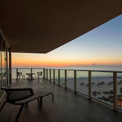 Sirene, Age 21 Only, 2 adults only, Gulf View Guest room, 1 King | Balcony view
