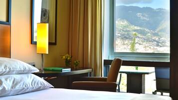 Minibar, in-room safe, blackout drapes, soundproofing