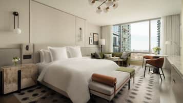 Frette Italian sheets, premium bedding, down comforters, pillowtop beds