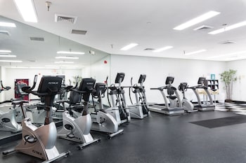 Gym at Alexis Park All Suite Resort