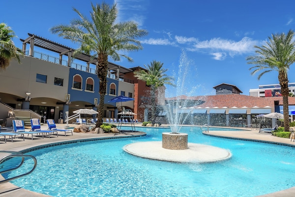 3 outdoor pools, a heated pool, cabanas (surcharge)