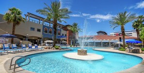 3 outdoor pools, a heated pool, cabanas (surcharge)