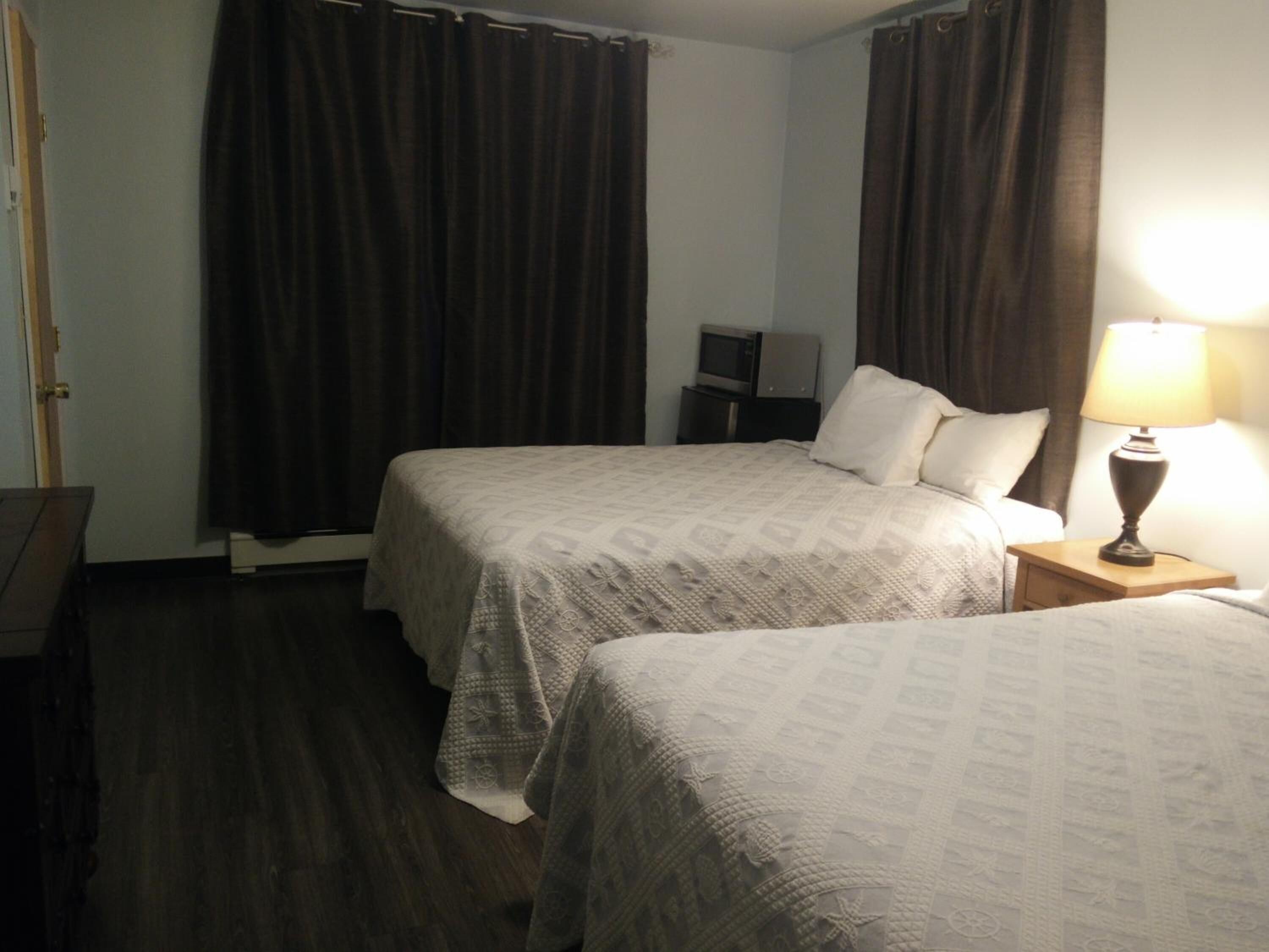 Desk, blackout drapes, free WiFi, bed sheets