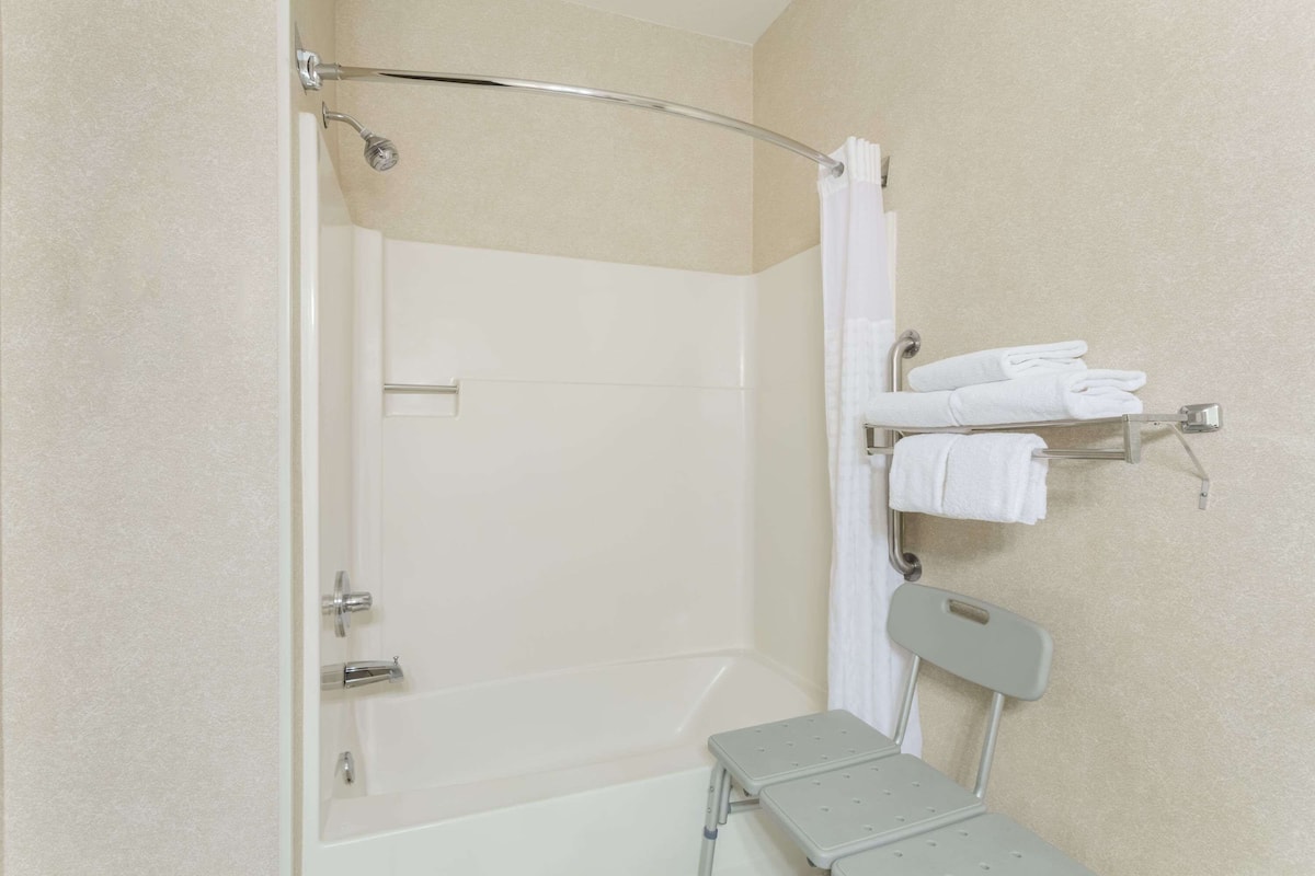 Room, 1 Queen Bed, Accessible, Non Smoking | Bathroom