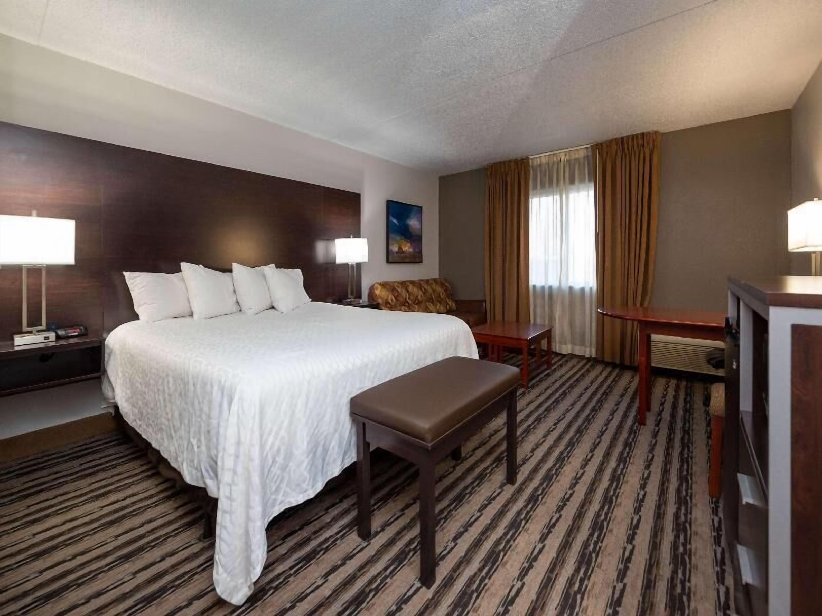 In-room safe, desk, blackout drapes, iron/ironing board