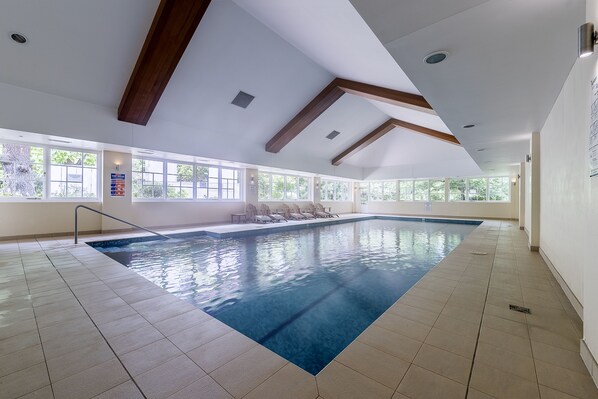 Una piscina techada