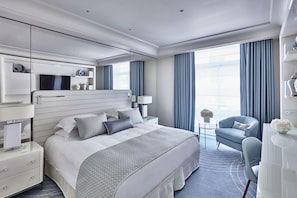 Seprai antialergi, minibar, brankas, dan didekorasi berbeda-beda
