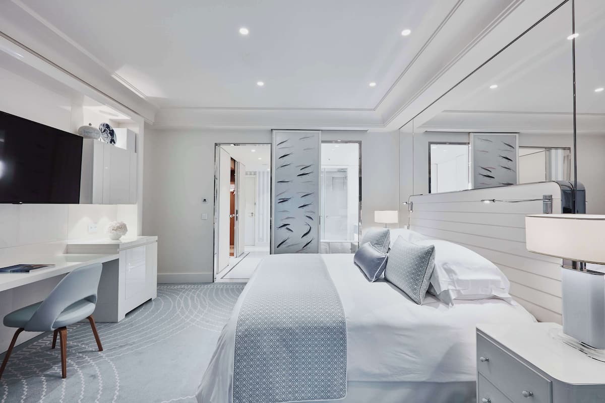 Hypo-allergenic bedding, minibar, in-room safe, individually decorated