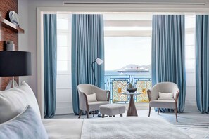 Suite, Meerblick (Prestige) | Allergikerbettwaren, Minibar, Zimmersafe, individuell dekoriert