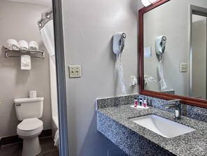 Hair dryer, towels - Days Inn by Wyndham Greenville (Greenville)