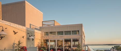 Terrasse sur le toit
