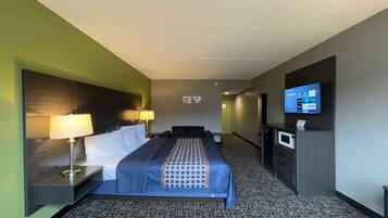 Svit - 1 kingsize-säng - icke-rökare | Värdeförvaringsskåp på rummet, skrivbord och arbetsyta för laptop