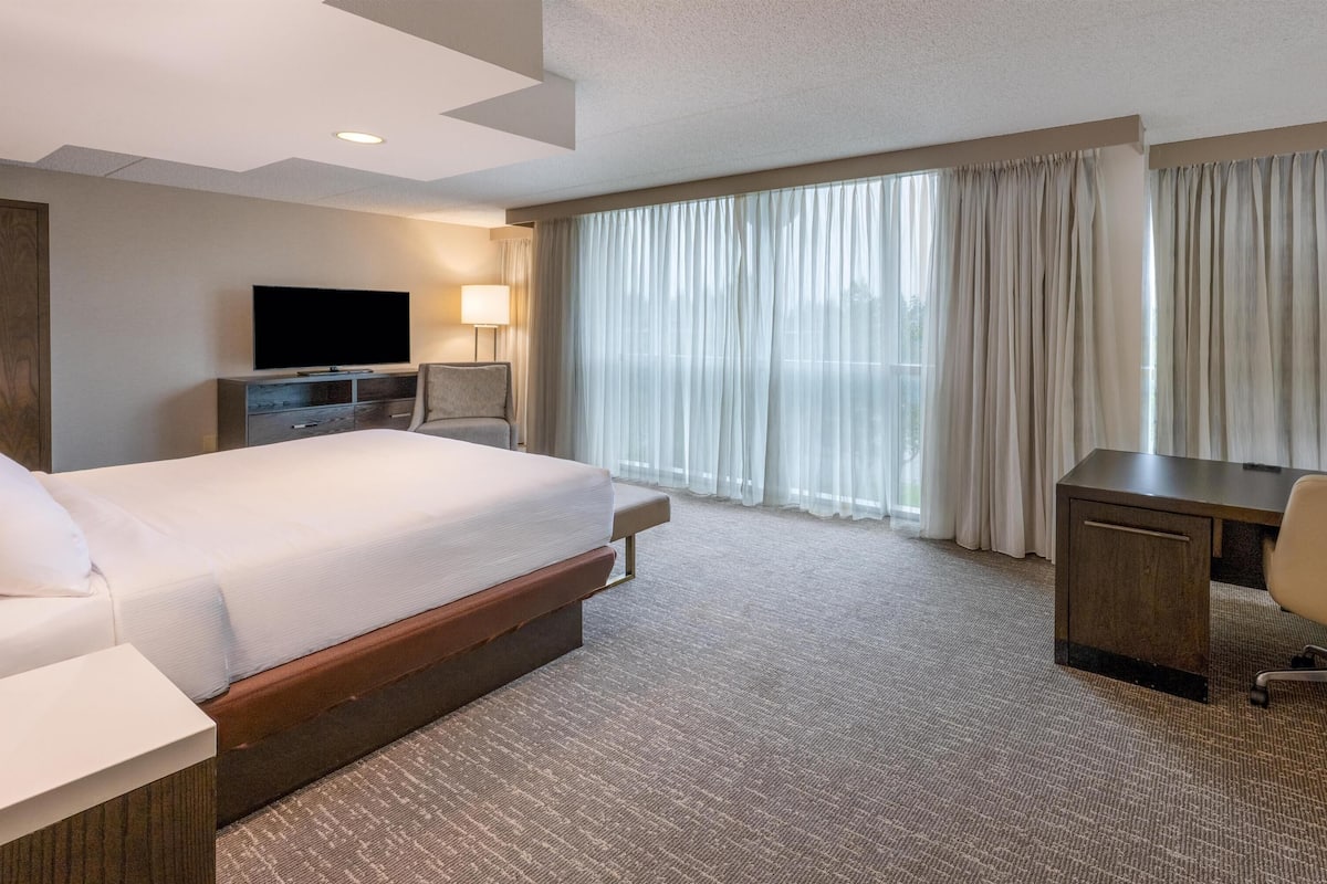 Suite presidencial, 1 cama King size y sofá cama, para no fumadores | 1 habitación, caja de seguridad en la habitación y escritorio