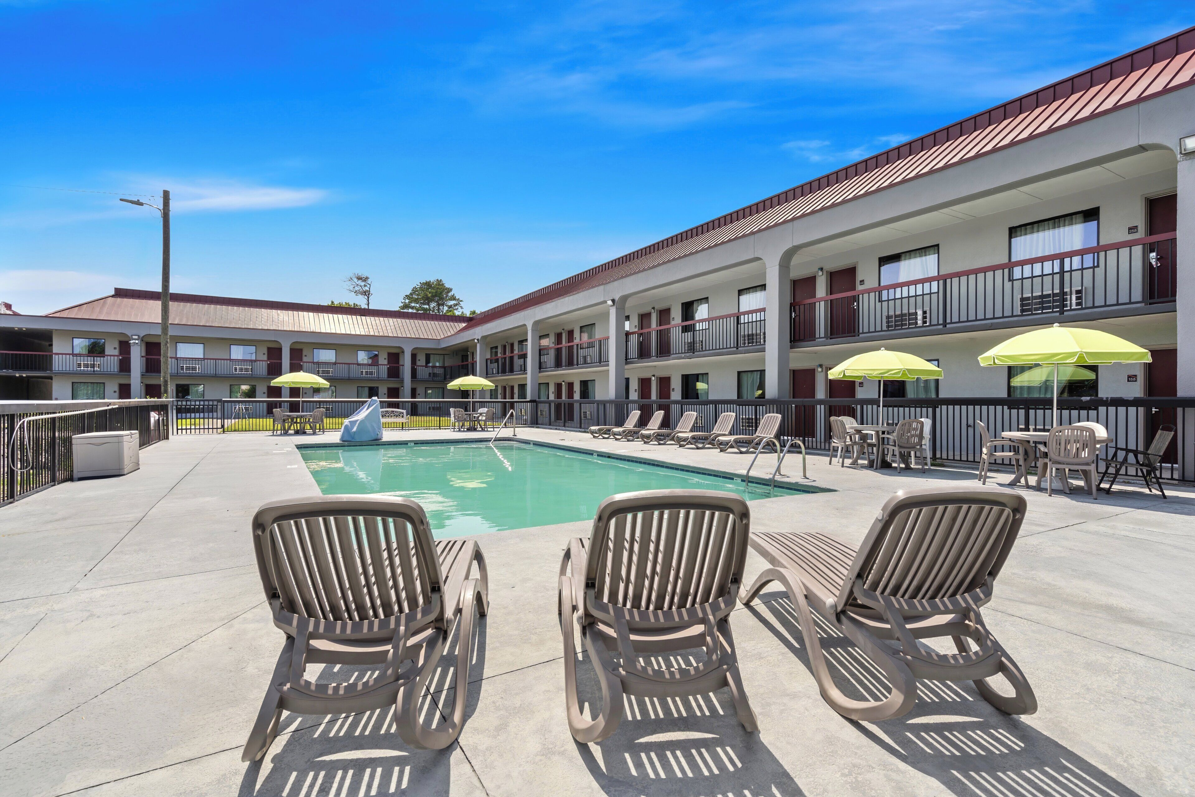 Seasonal outdoor pool