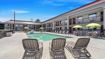 Seasonal outdoor pool