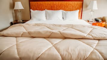 Ropa de cama de alta calidad y escritorio