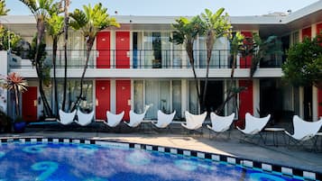 Udendørs pool, opvarmet pool