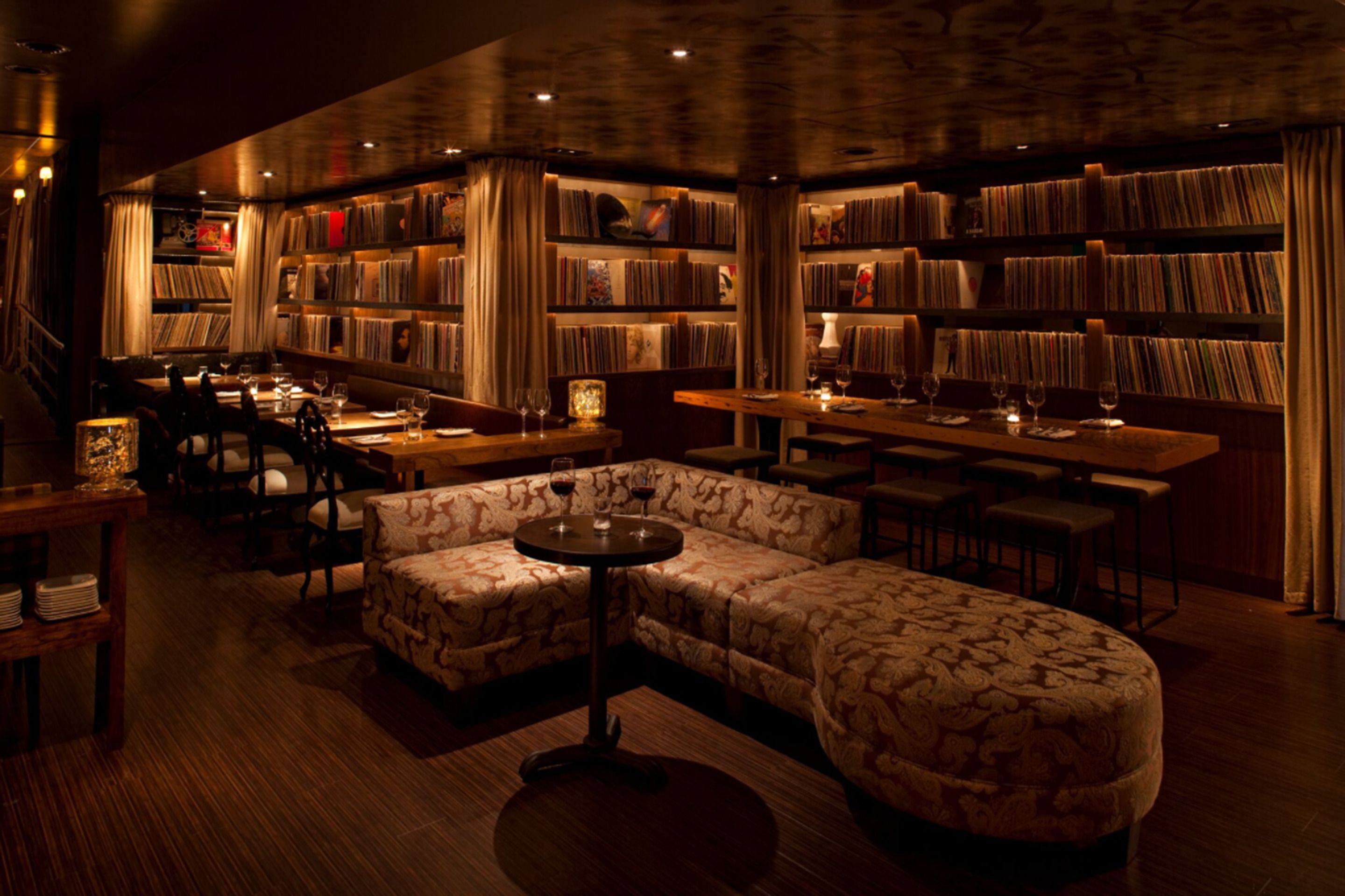 dinner served, pool views