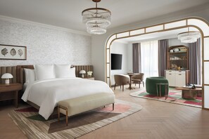 Premier-Suite, 1 King-Bett (East Wing) | Hochwertige Bettwaren, Daunenbettdecken, Pillowtop-Betten, Minibar