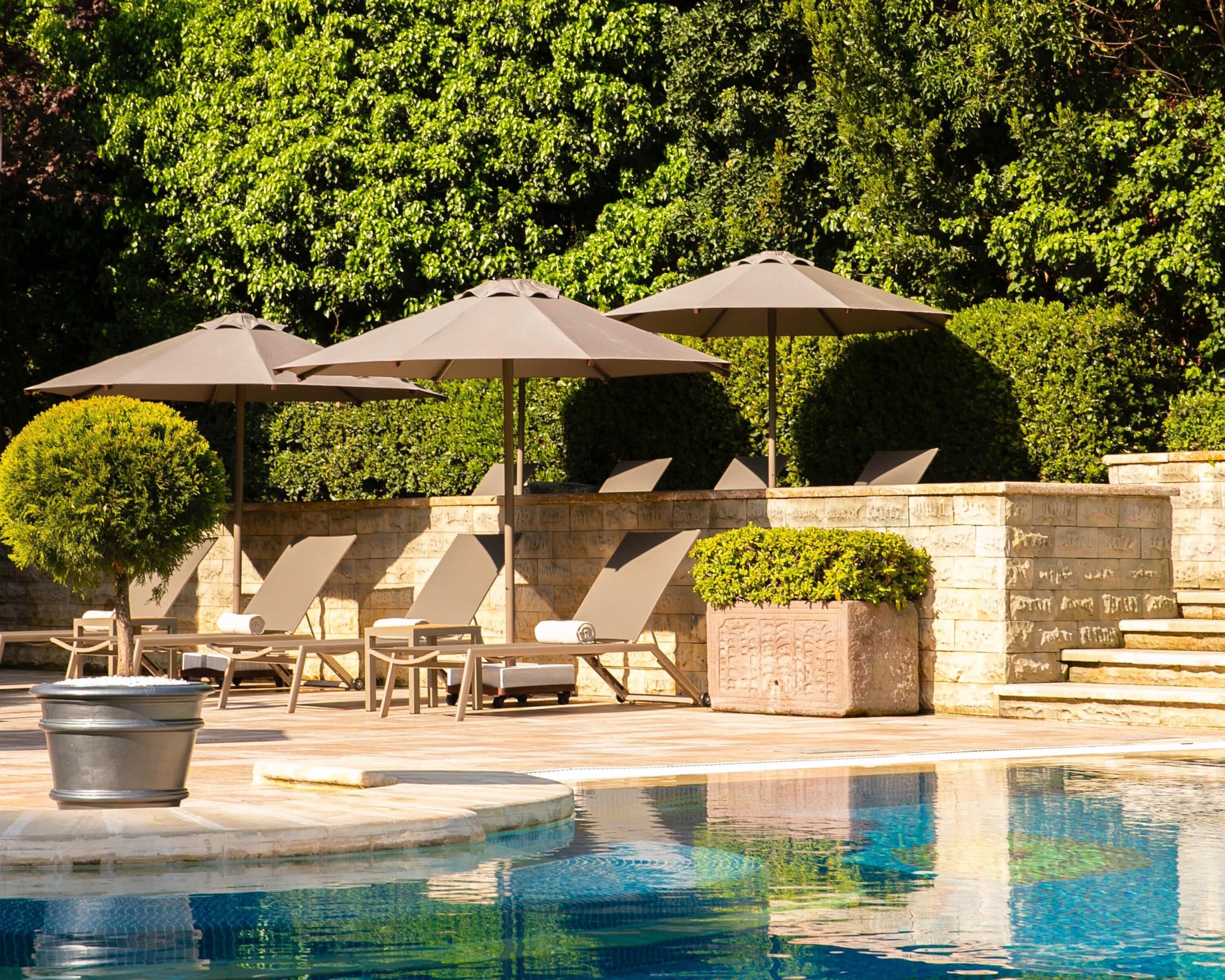 Seasonal outdoor pool