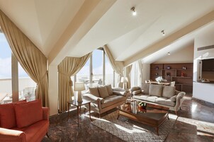 Suite, 3 Bedrooms, Terrace, City View | Hypo-allergenic bedding, minibar, in-room safe, desk