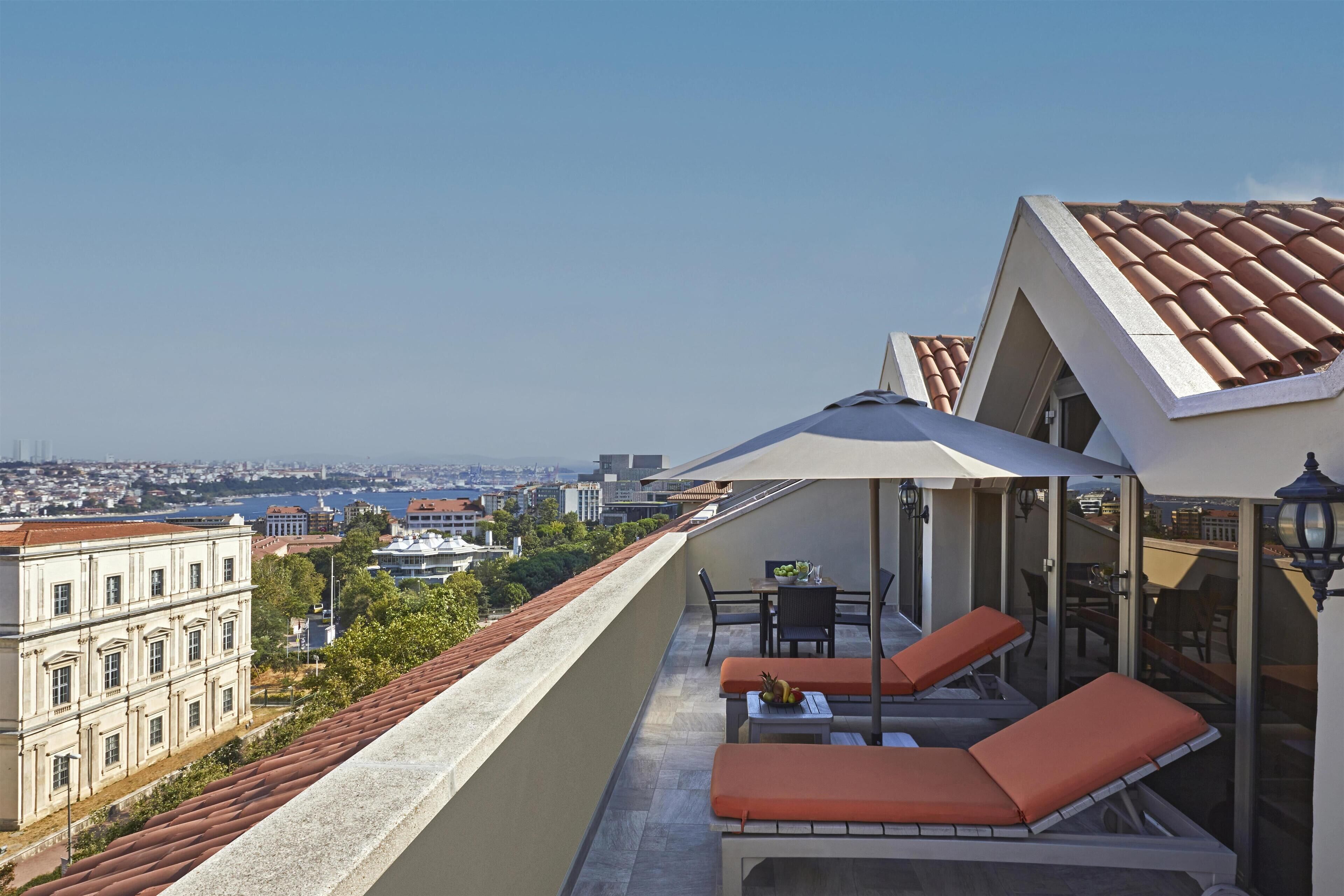 Suite - 3 soveværelser - terrasse (Bosphorus View) | Udsigt fra balkon