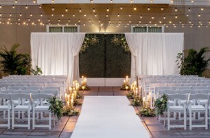 Área de bodas al aire libre