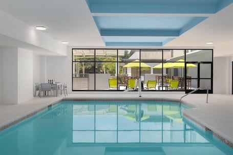 Indoor pool. DoubleTree by Hilton Wilmington, NC