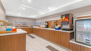 Free buffet breakfast