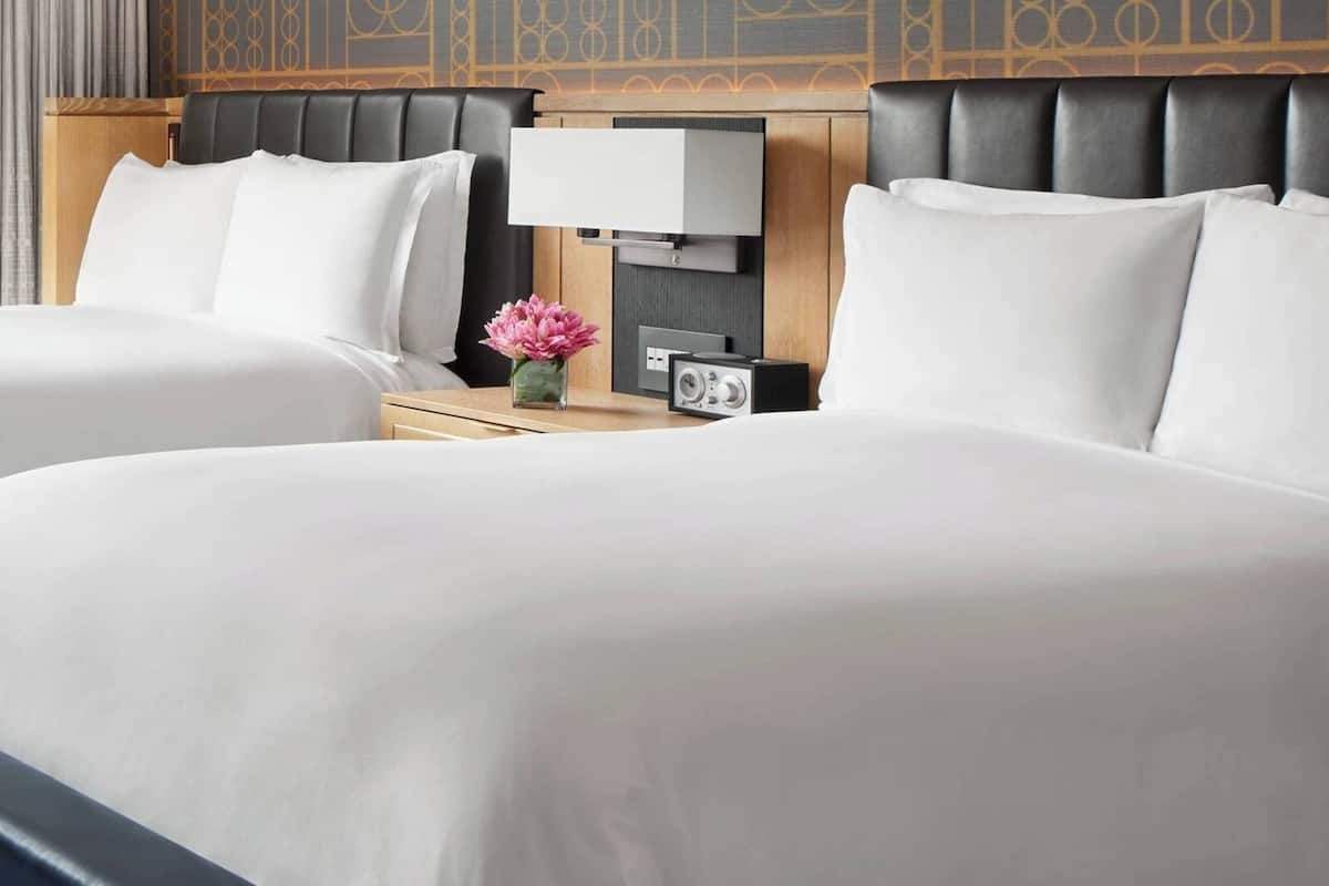Premium bedding, down duvets, pillow-top beds, minibar