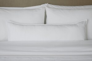 Premium bedding, pillow-top beds, in-room safe, desk