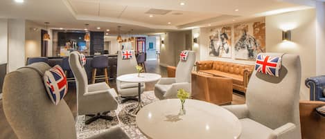 Zona de estar del vestíbulo