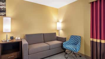Room, 1 King Bed, Non Smoking | Premium bedding, pillow-top beds, desk, blackout curtains