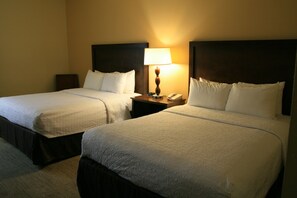 Standard Room, 2 Queen Beds, Non Smoking | Premium bedding, pillow-top beds, in-room safe, desk