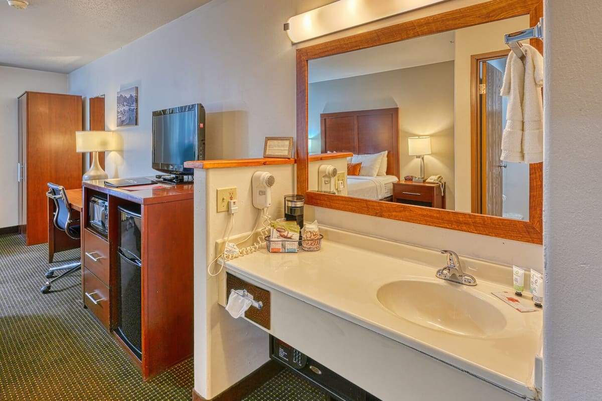 standard single room | 1 bedroom, in-room safe, laptop workspace, blackout curtains