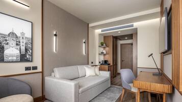 Biancheria da letto di alta qualità, una cassaforte in camera