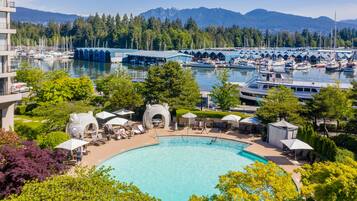 Indoor pool, outdoor pool, pool cabanas (surcharge), pool umbrellas