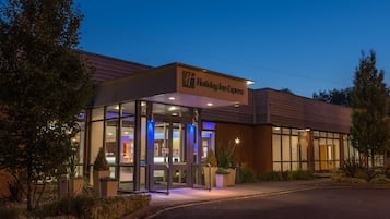 Front of property – evening/night