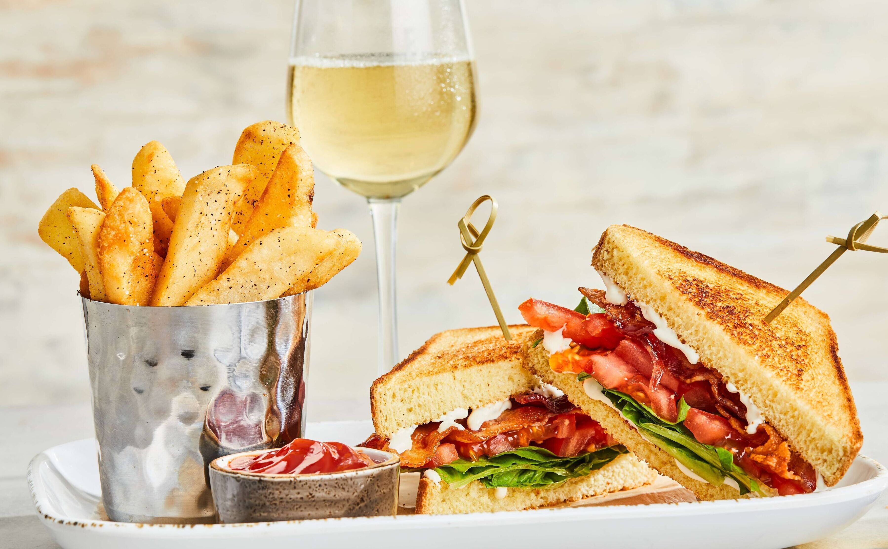 breakfast and dinner served