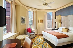 Classic Room, 1 Queen Bed, City View | Premium bedding, down duvets, in-room safe, desk