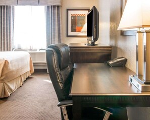 In-room safe, desk, blackout curtains, iron/ironing board