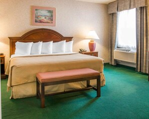 In-room safe, desk, blackout curtains, iron/ironing board