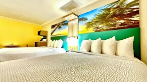 Premium bedding, in-room safe, desk, laptop workspace - Days Inn by Wyndham Los Angeles Stadium Area/LAX (Inglewood)