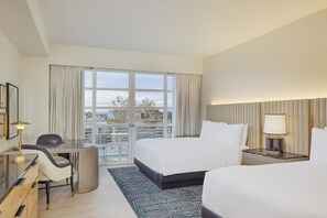 Deluxe Room, 2 Queen Beds | Premium bedding, down duvets, pillow-top beds, minibar - Cameo Beverly Hills, LXR Hotels & Resorts (Los Angeles)