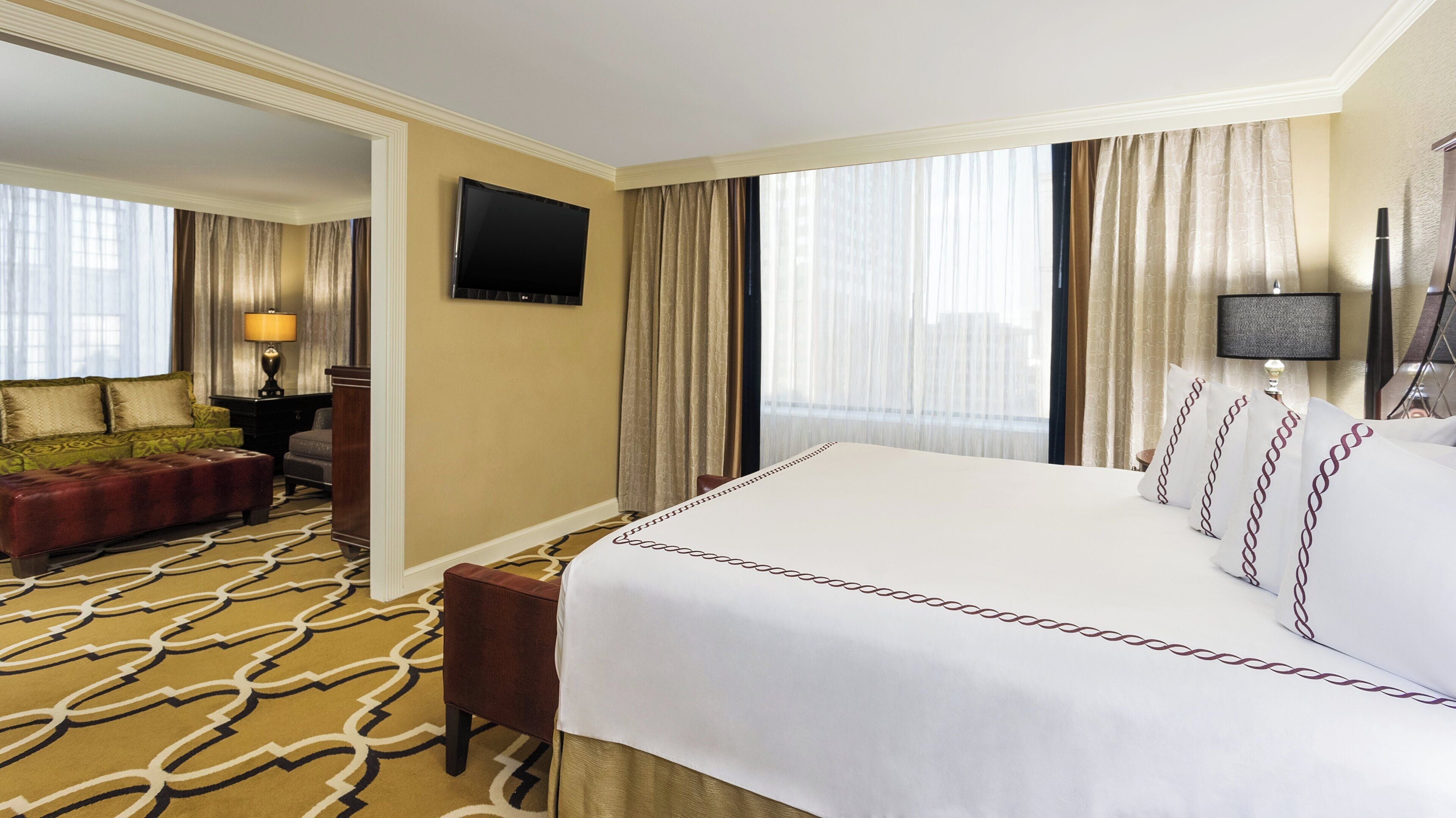 Suite, 1 habitación | Sábanas de algodón egipcio, ropa de cama de alta calidad y edred ón 